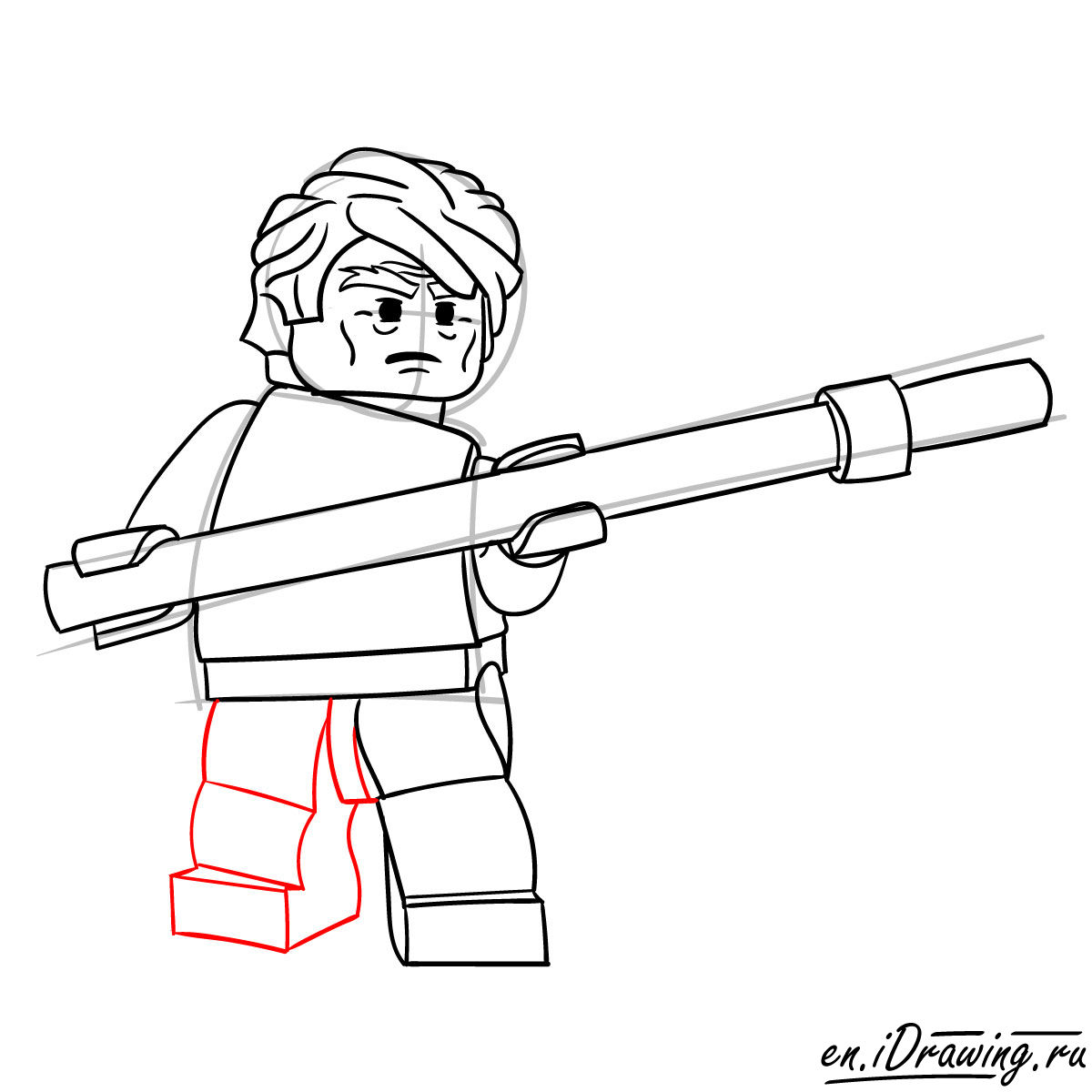 1200x1200 How To Draw Sensei Garmadon