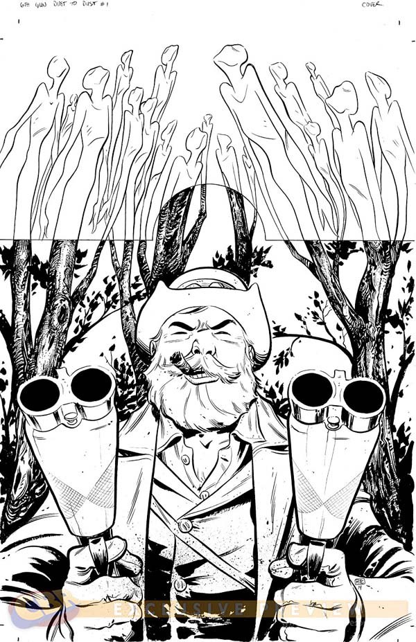 600x927 Tyler Crook Drawing Sixth Gun Dust To Multiversity