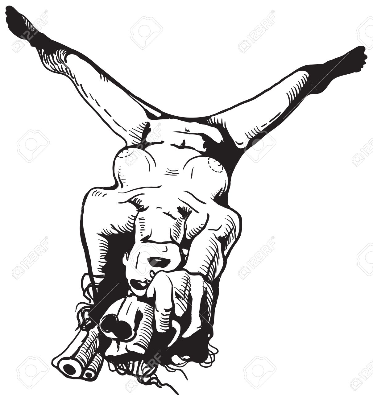 1209x1300 An Hand Drawn Vector Illustration, Freehand Sketch