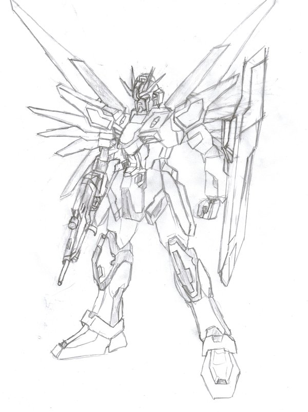 Gundam Drawing at GetDrawings | Free download