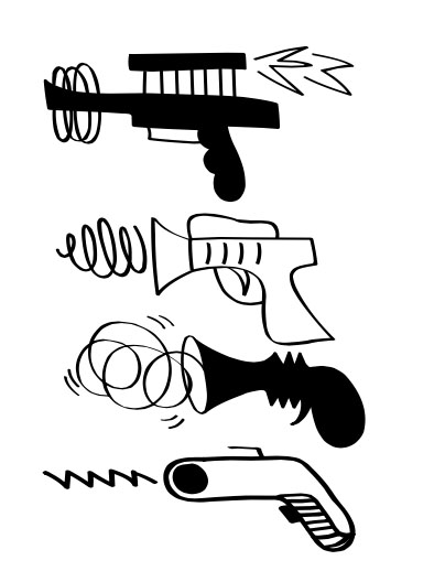Guns Drawing