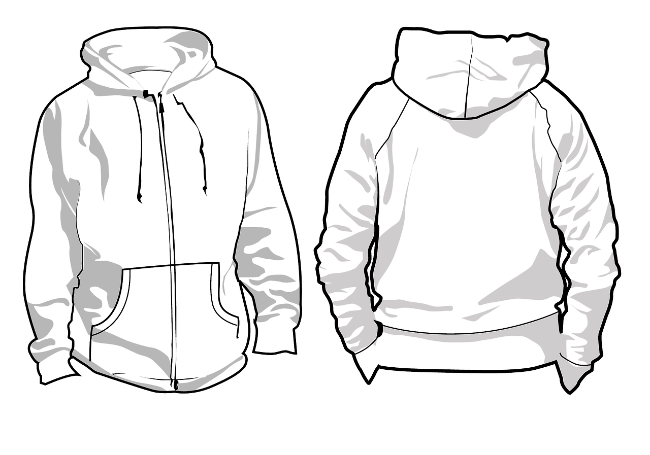 Hoodie Drawing - My color coded characters / New users enjoy 60% off