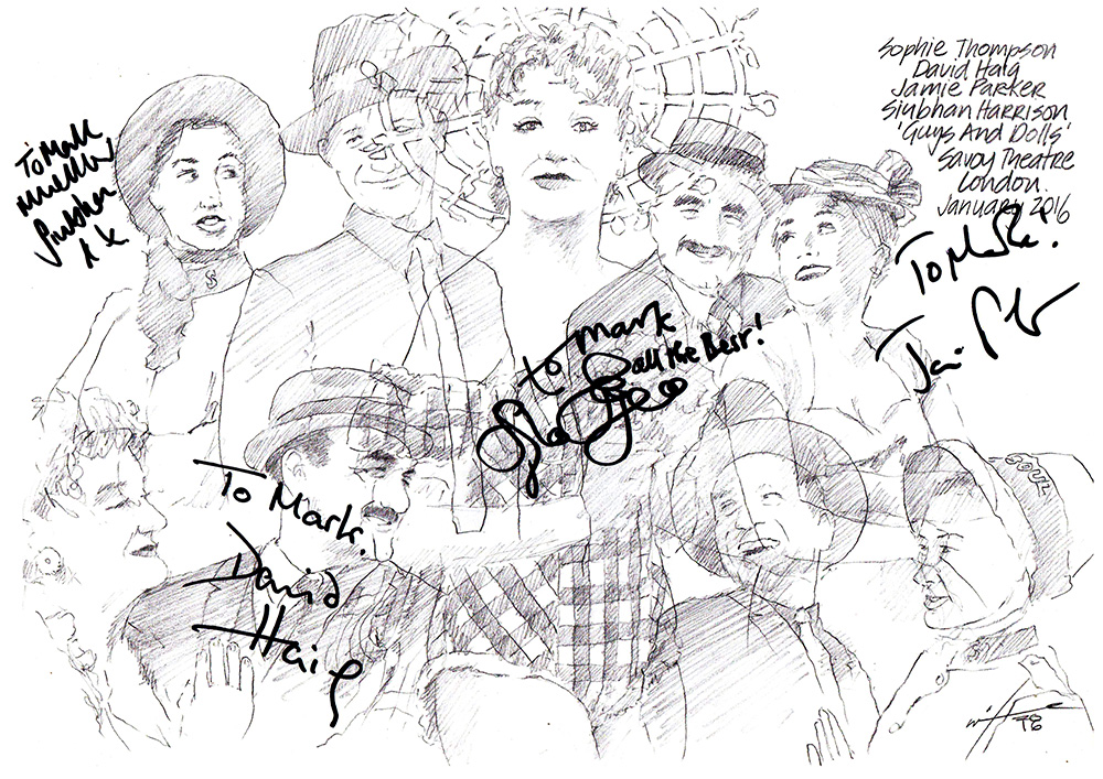 1000x707 Drawing Guys And Dolls Chicanepictures