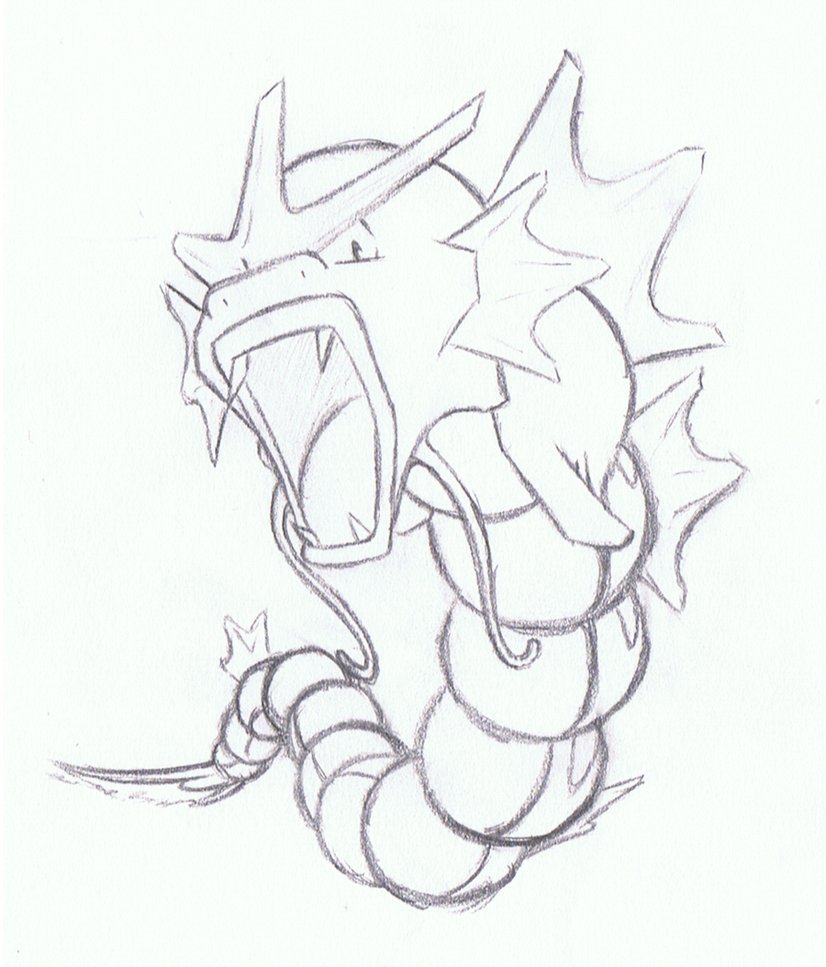 826x967 Gyarados By Mssingno