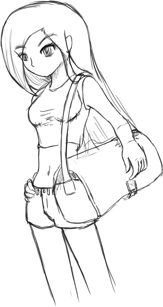 562x1056 Gym Girl By Degraiver