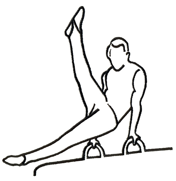 585x600 Male Gymnast Embroidery Design Annthegran
