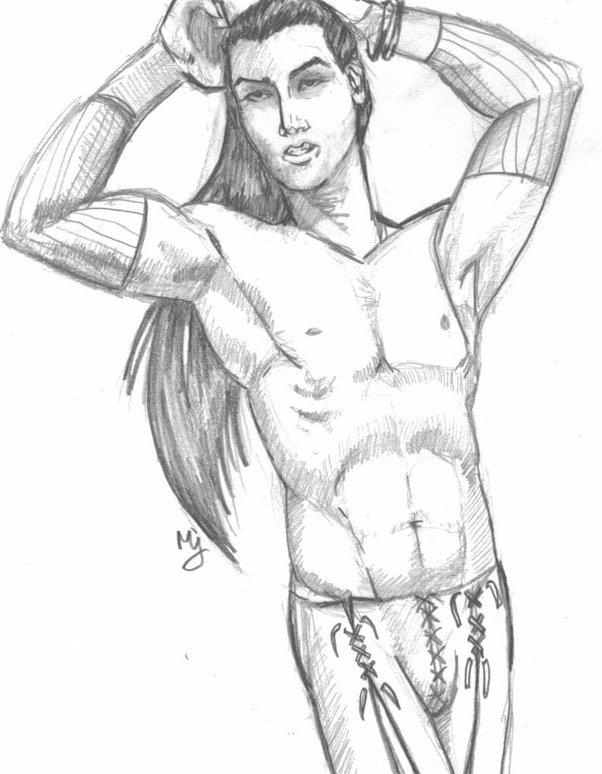 849x1091 Gypsy Dancer Sketch By Nitocris