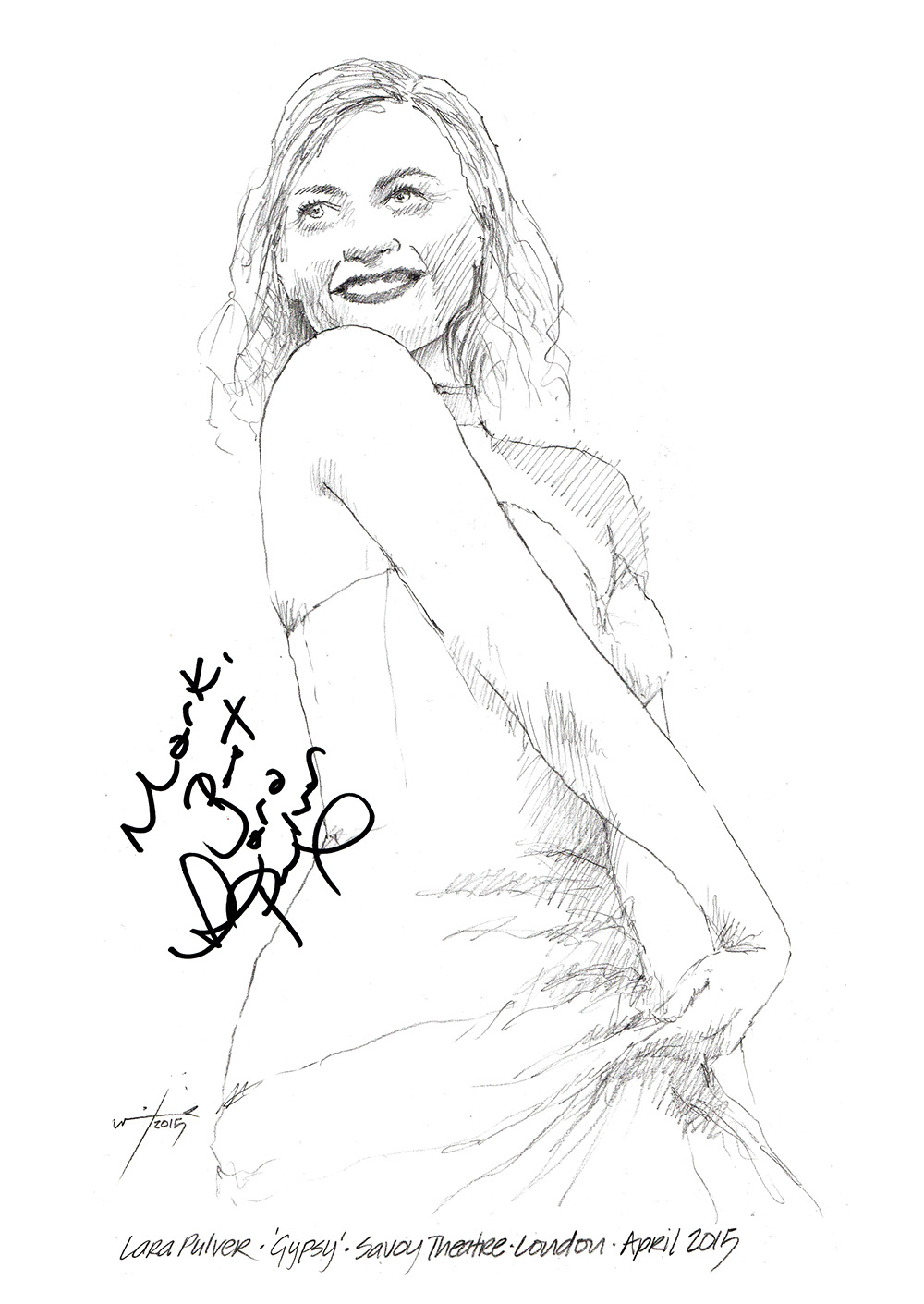 1000x1411 Drawing Peter Davison In Legally Blonde And Gypsy Chicanepictures