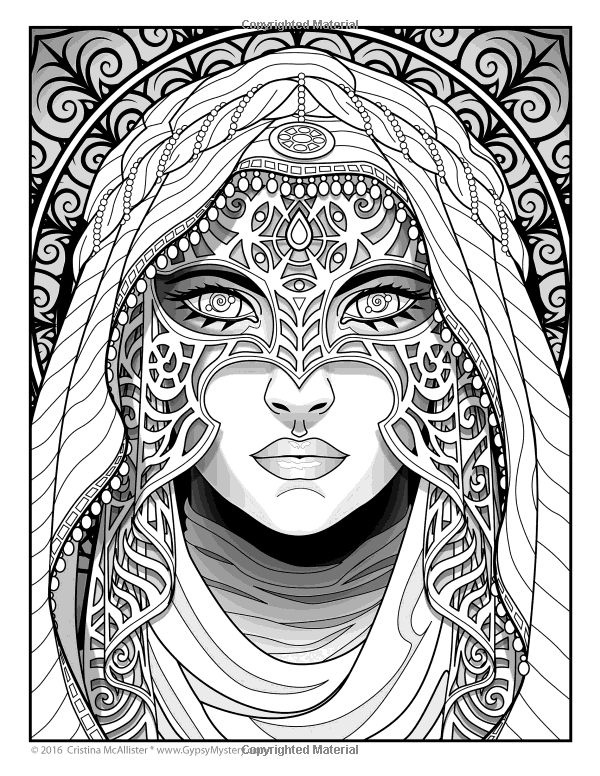 600x776 Gypsy Coloring Pages 867 Best Beautiful Women Coloring Pages