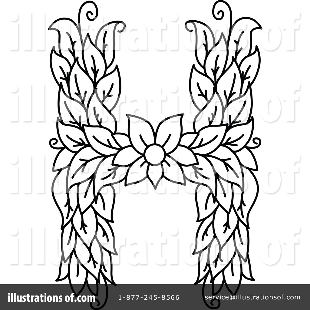 1024x1024 Letter H Clipart