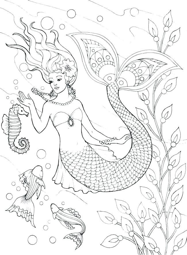 650x883 H2o Coloring Pages