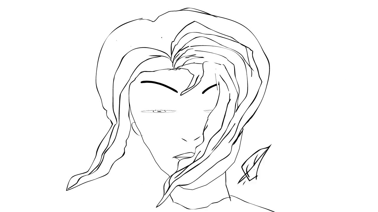 1280x720 Animation Hair Blowing(Wind Test)