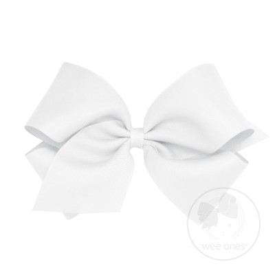 400x400 Classic Grosgrain Hair Bow (Plain Wrap)