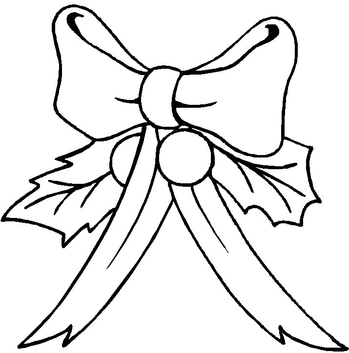 715x724 Bow Coloring Page Minnie Mouse Hair Bow Coloring Pages