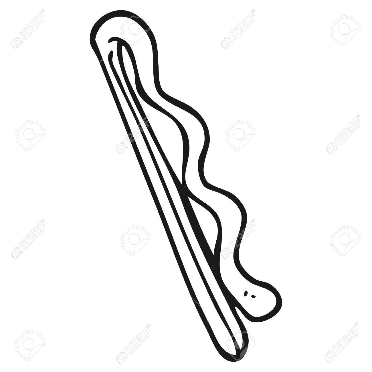 1300x1300 Freehand Drawn Black And White Cartoon Hair Clip Royalty Free