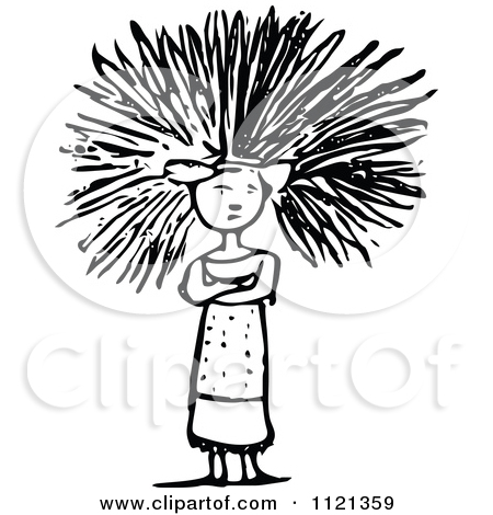 450x470 Hair Clipart