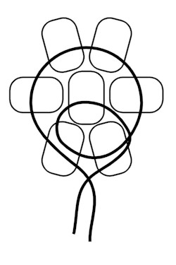 250x375 Easy Beaded Hair Clip