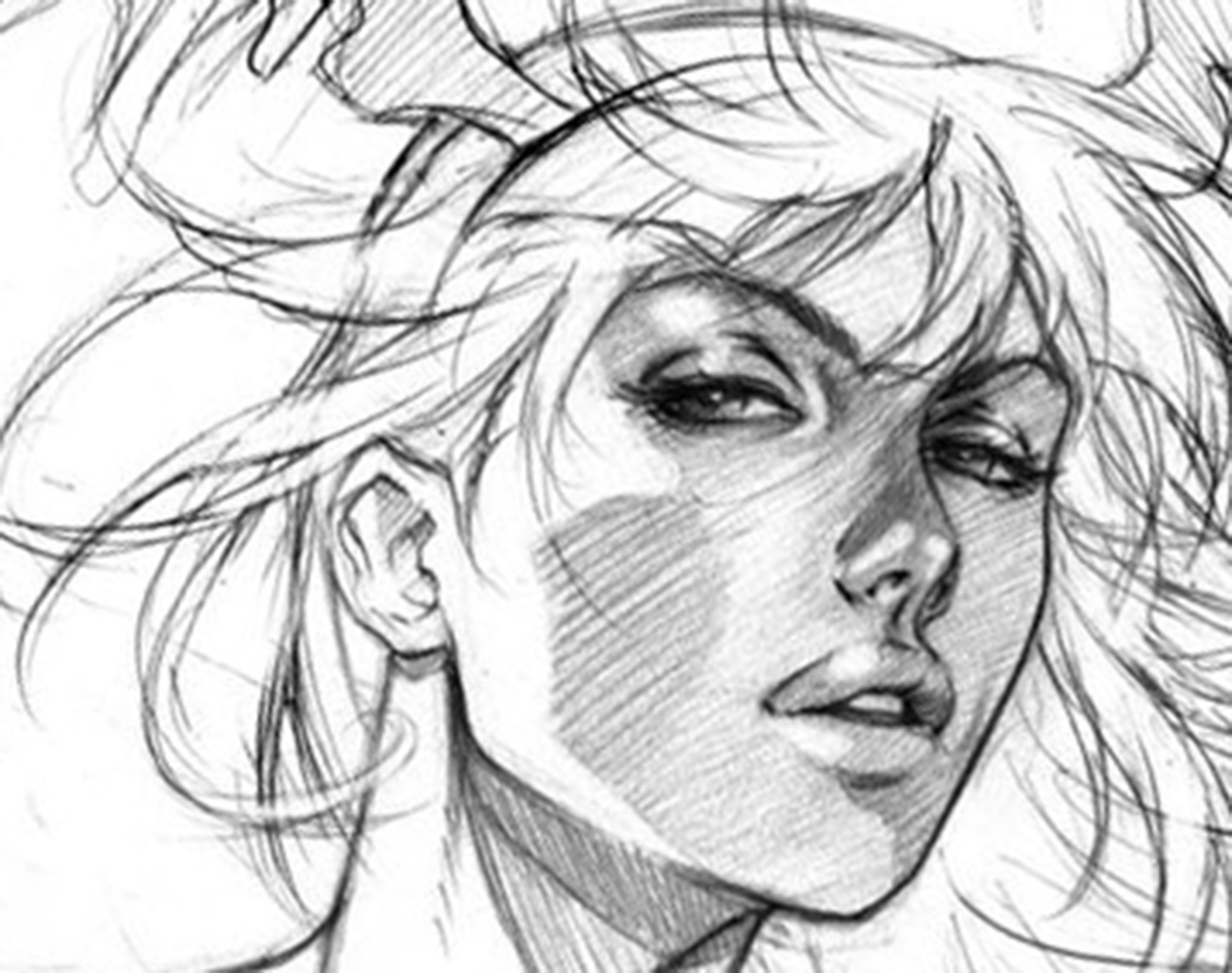 1492x1179 Morrigan Sketch By Alvin Lee Sketchpen Amp Ink