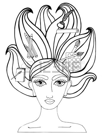 358x450 Beautiful Girl Of Mermaid In A Crown On A Stone With Water Plants