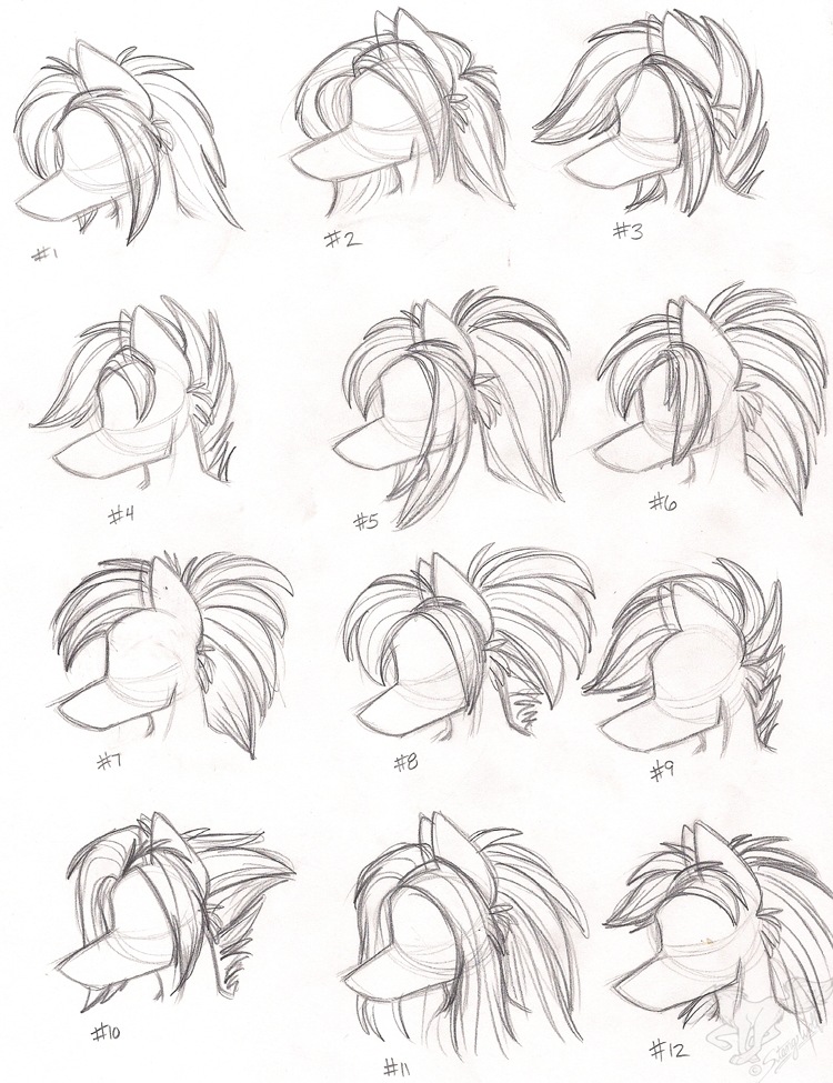 750x975 Female Anthro Wolf Hairstyles Weasyl