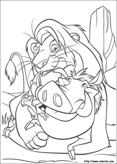 236x330 Simba Is With His Friends Timon And Pumbaa And They Are Following