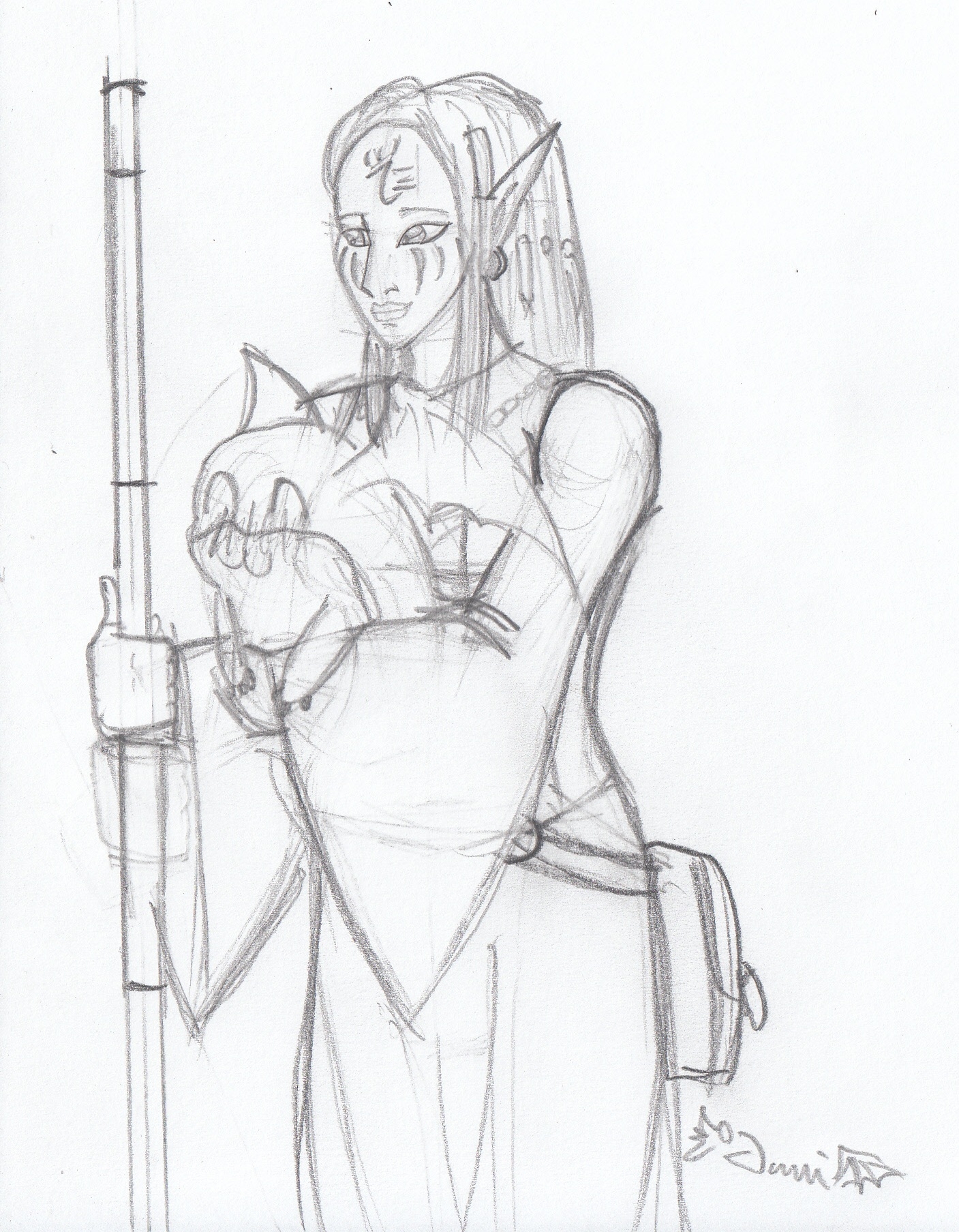 1407x1807 Dani The Angel Devil's Drawings, Doodles Or Whatever Beamdog