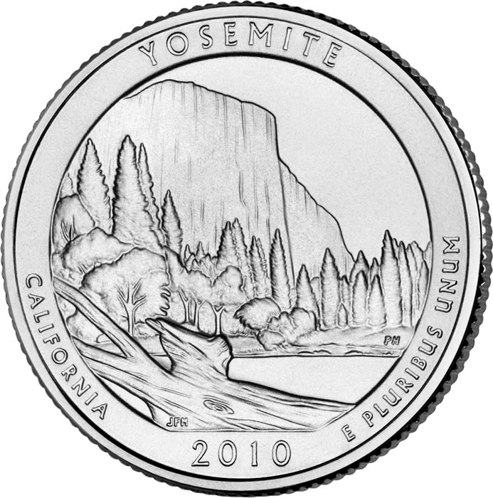 693x700 Yosemite National Park Quarter California 2010 America