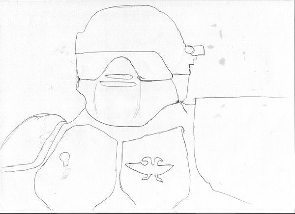 600x436 Half Arsed Kasrkin Sketch P By Damonic 138