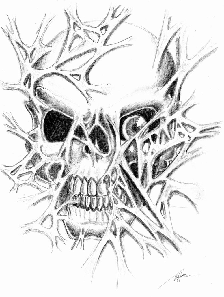 776x1029 Evil Skull Rippin Tattoo Art Skull Ripping Through Flesh By
