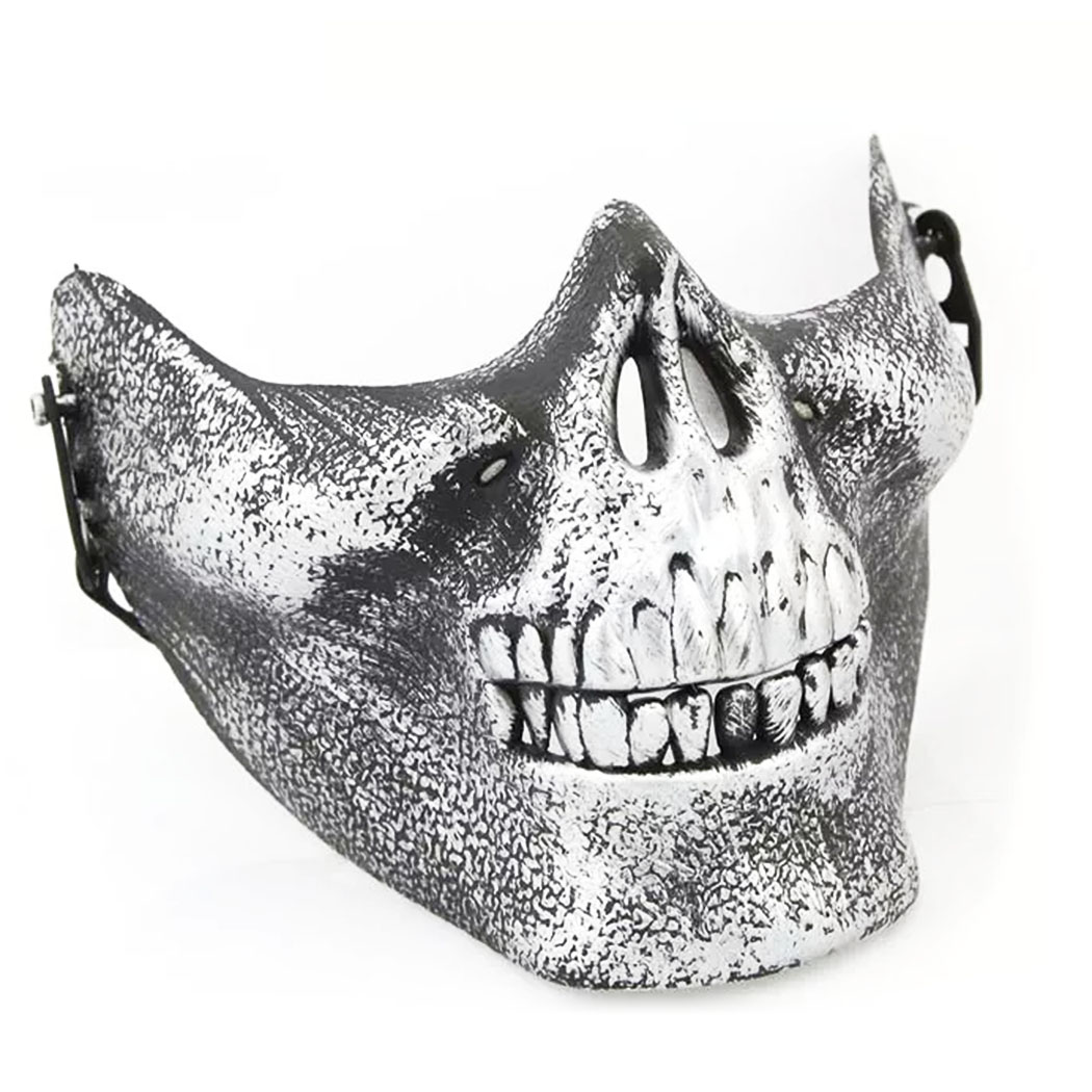 1050x1050 Motorcycle Airsoft Games Hunting Protection Gear Half Face Mask