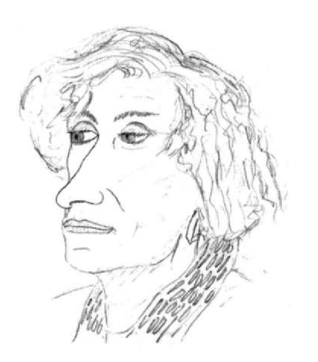 628x716 Praxis 9. Right Side Facing Forward Portrait Drawing With Ease9