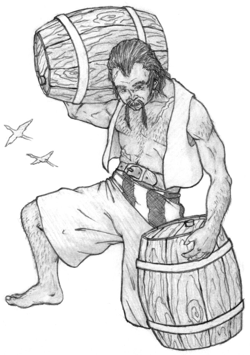 800x1133 Half Orc Pirate By Gershom