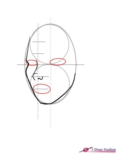 Half Skeleton Face Drawing at GetDrawings | Free download