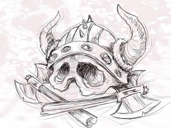 600x450 Collection Of King Skull And Roses Tattoo Designs