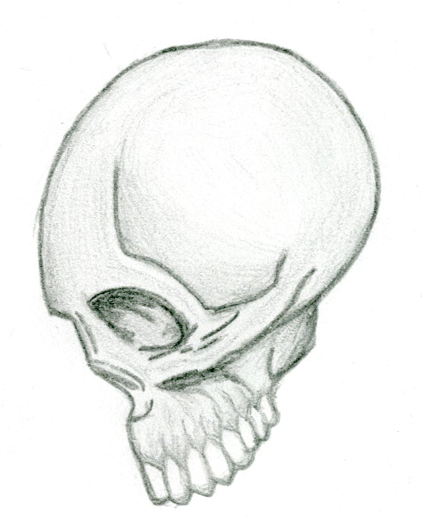 Half Skull Half Face Drawing at GetDrawings | Free download