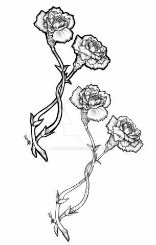 305x480 Half Sleeve Tattoo. Carnationssulfyr On Design Galleries