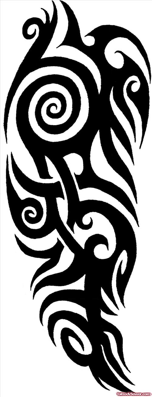 500x1303 Sleeve Tribal Tattoo Designs Tattoo