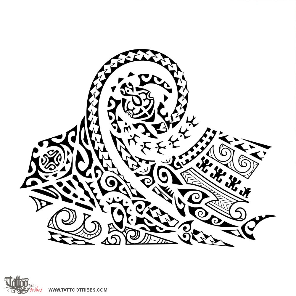 1000x1000 Tattoo Of Putahi, To Join, To Meet Tattoo