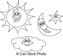 217x194 Half Sun Illustrations And Clip Art. 932 Half Sun Royalty Free