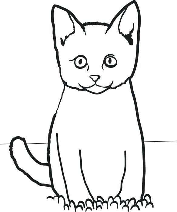 584x700 Halloween Cats Coloring Pages Cat Wearing Hat Join The Dots