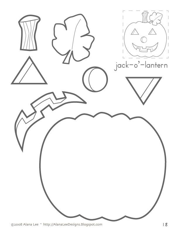 612x792 Jack O' Lantern Sequencing, Following Directions, Position Words