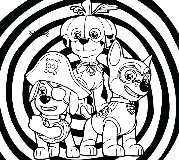 722x647 Halloween Coloring Pages Games Paw Patrol Coloring Halloween