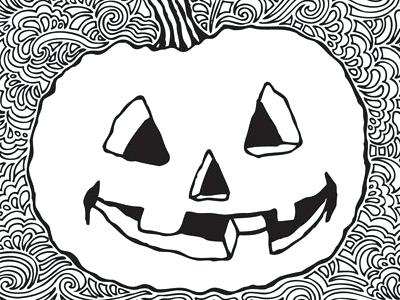 400x300 Pumpkin Drawing Pumpkin Drawing Meditation Halloween Pumpkin