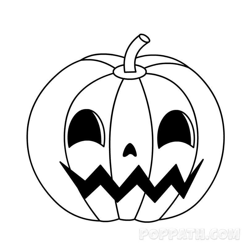 800x800 How To Draw A Pumpkin Pop Path