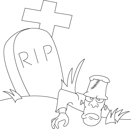 421x415 Halloween Childrens Drawings