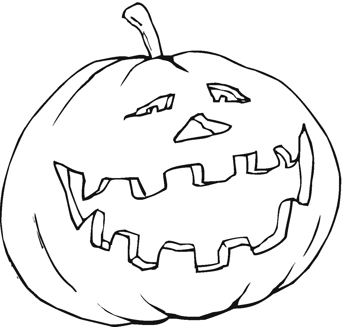 1200x1144 Halloween Pumpkin Carving Coloring Pages