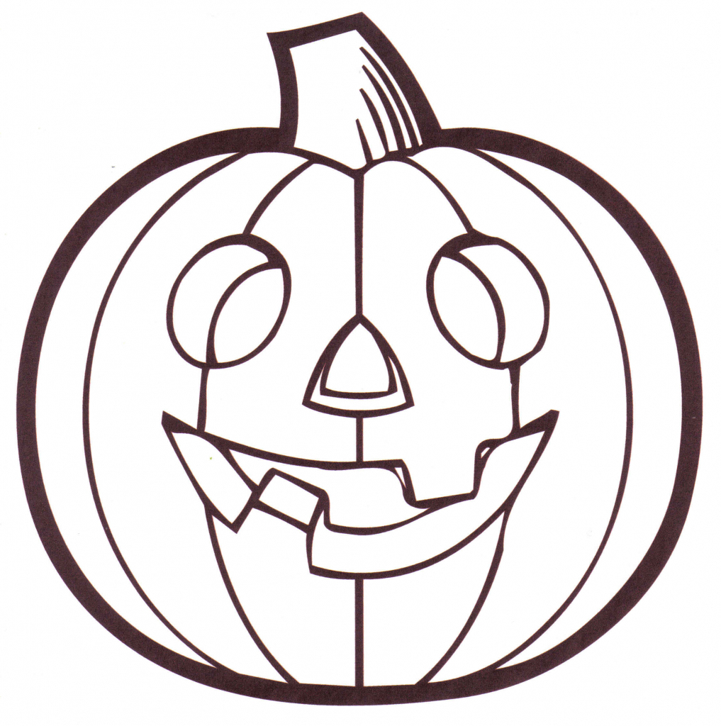 1017x1024 Drawing Of A Pumpkin Drawing Of A Pumpkin Kidscolouringpagesprint