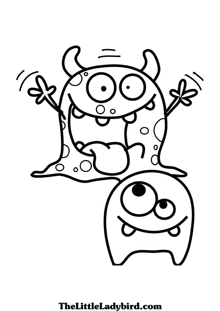 728x1030 Halloween Monster Coloring Pages Coloring Pages Monsters Funny