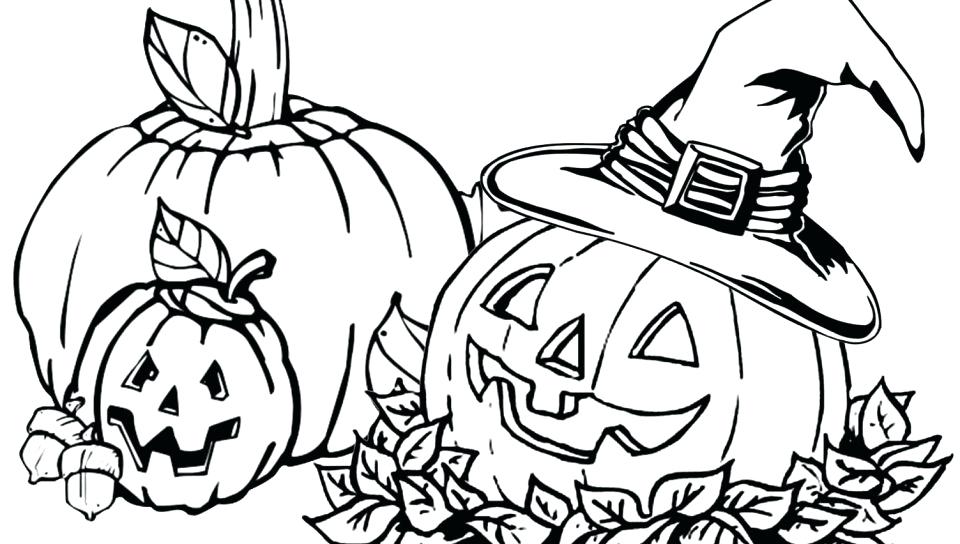 960x544 Pumpkin Images To Color Download Pumpkin Coloring Pages 5 Free
