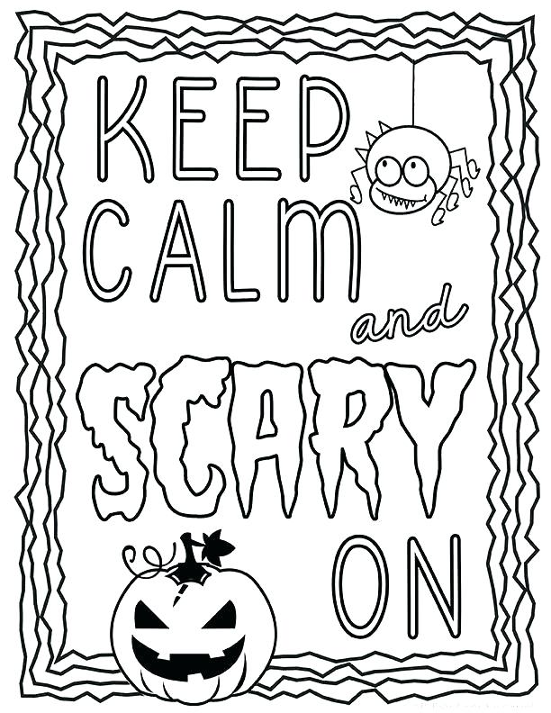 612x792 Printable Coloring Pages Halloween A Coloring Pages Printable